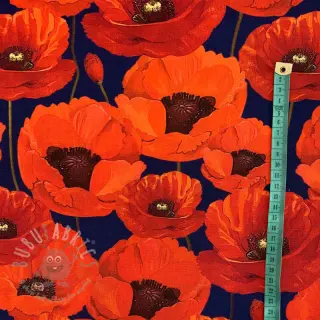 Dekorationstyg med teflonbehandling POPPY GARDEN