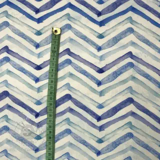 Dekorationstyg med teflonbehandling WATERCOLOUR ZIGZAG