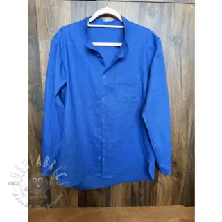 Förtvättat lin 170 g cobalt