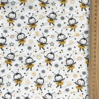 Bavlnená látka QUILTING Elisabetta jaune