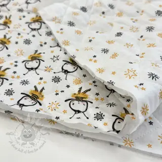 Bomullstyg QUILTING Elisabetta jaune