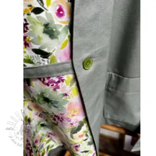 Bomullstyg VOILE Fresh morning digital print