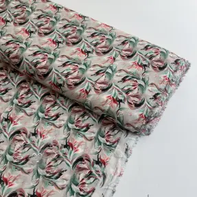 Viskos RAYON POPLIN Diverse graphics design E digital print