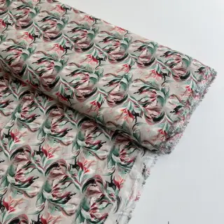 Viskóza RAYON POPLIN Diverse graphics design E digital print