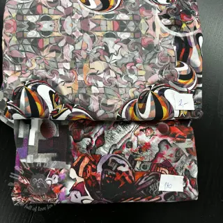 Tygpaket jersey digi tryck 2084