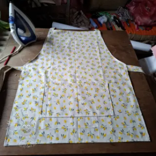 Dekorationstyg Linenlook Little citrus fruits