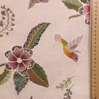 Dekorationstyg Floral Kolibri Art digital print
