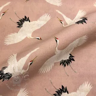 Dekorationstyg Crane Bird Dream digital print