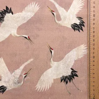 Dekorationstyg Crane Bird Dream digital print