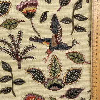 Dekoračná látka GOBELIN PREMIUM Primal Birdscape Art design B