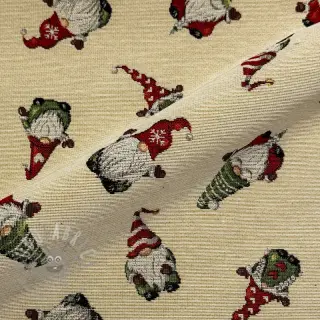 Dekorationstyg GOBELIN PREMIUM Tomte Holiday Joy