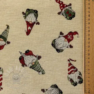 Dekorationstyg GOBELIN PREMIUM Tomte Holiday Joy