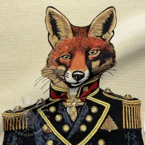 Dekorationstyg GOBELIN PREMIUM Fox Admiral Statue PANEL