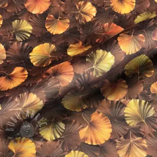 Dekorationstyg VELVET Ginko Biloba Leaf