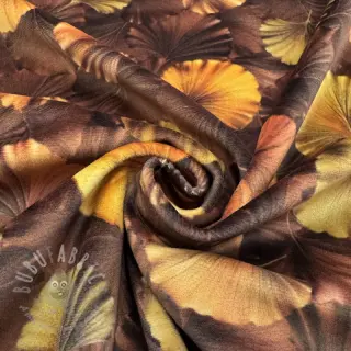 Dekorationstyg VELVET Ginko Biloba Leaf