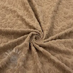 Frotté Animal skin brown