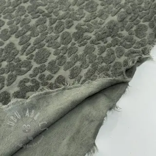 Frotté Animal skin dark green
