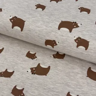 Úplet Bears light sand melange