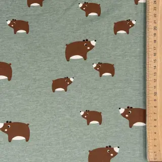 Úplet Bears dark mint melange