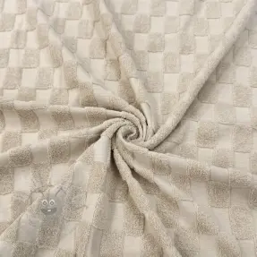 Frotté Checks sand
