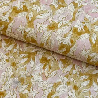 Viskos med lin CREPE Flowers Tomi digital print