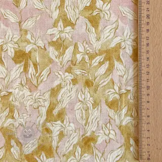 Viskos med lin CREPE Flowers Tomi digital print