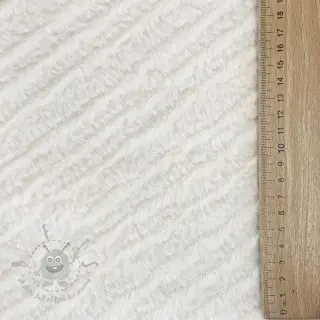 Konstpäls Stripes ecru