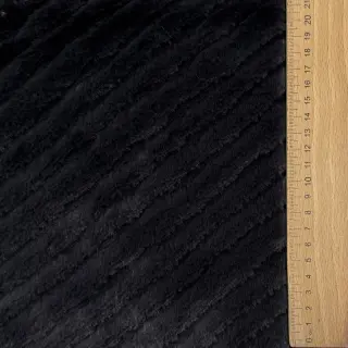 Umelá kožušina Stripes anthracite