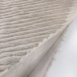 Konstpäls Stripes beige