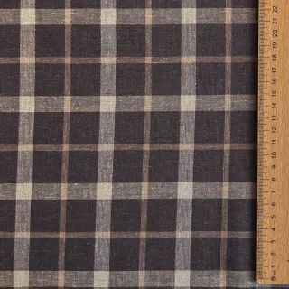 Viskóza s ľanom YARN DYED Block brown