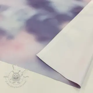 Tyg till regnkappa Abstract pink
