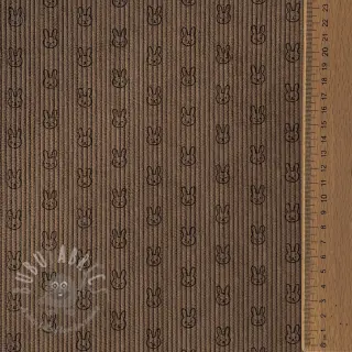 Manchester STRETCH Little bunny taupe