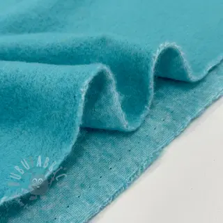 Kappmaterial PRATO wool aqua