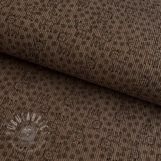 Manchester STRETCH Little deer taupe