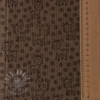 Manchester STRETCH Little deer taupe