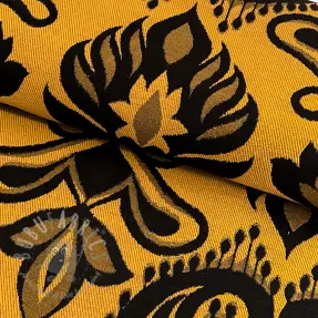 Dekorationstyg jacquard Baccara gold