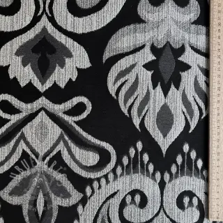 Dekorationstyg jacquard Baccara argent