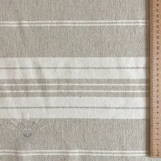 Dekorationstyg jacquard LINEN LOOK Granville lin