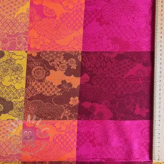 Dekorationstyg FRENCH TABLE CLOTH JACQUARD Niwa allover harissa