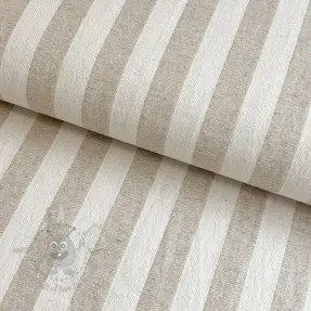 Dekorationstyg jacquard LINEN LOOK Cabourg lin