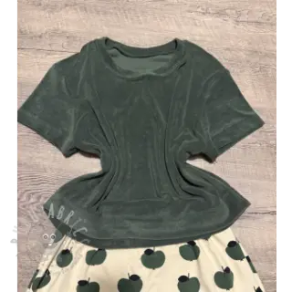 Elastisk frotté dark green