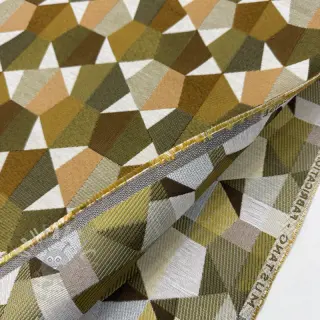 Dekorationstyg jacquard Mustang gold