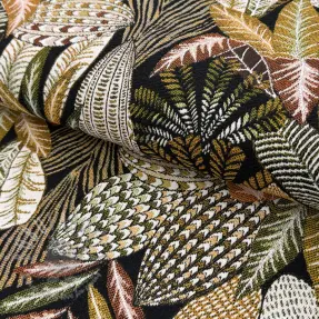 Dekorationstyg jacquard Egypte noir