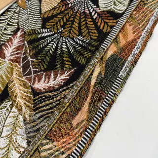 Dekorationstyg jacquard Egypte noir