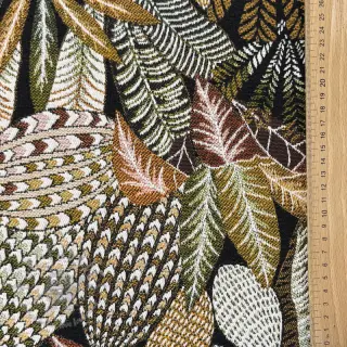 Dekorationstyg jacquard Egypte noir