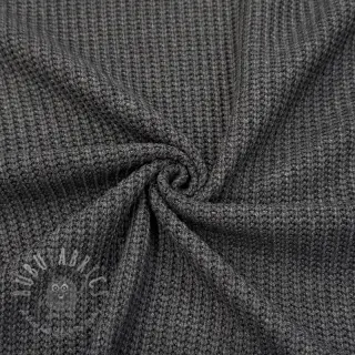 Tröjtrikå BIG KNIT dark grey