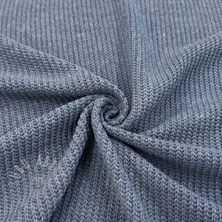 Tröjtrikå BIG KNIT blue