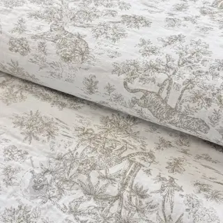 Dekorationstyg jacquard MACASSAR alover lin