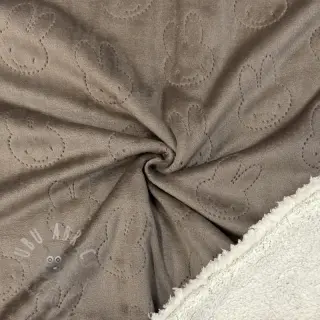 Babyplysch TEDDY Bunny taupe