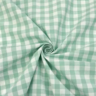 Bavlnená látka Check mint
